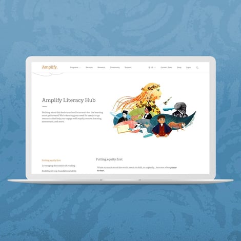 Amplify Literacy Hub