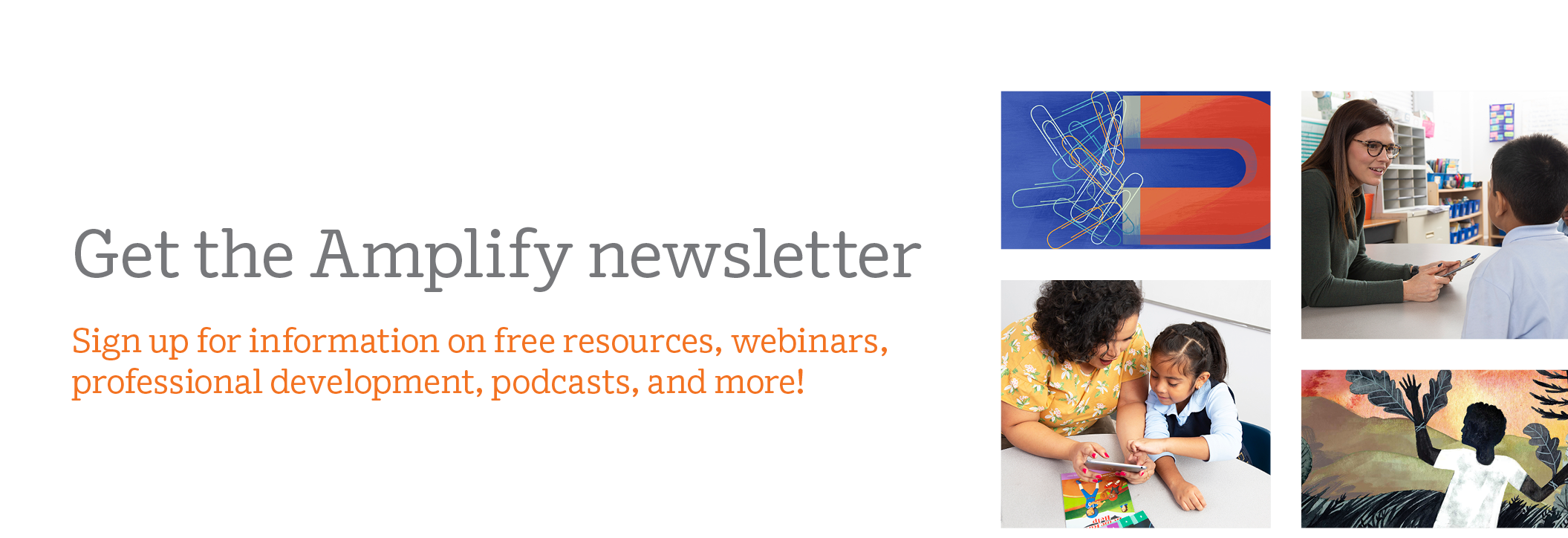 Amplify Newsletter Signup