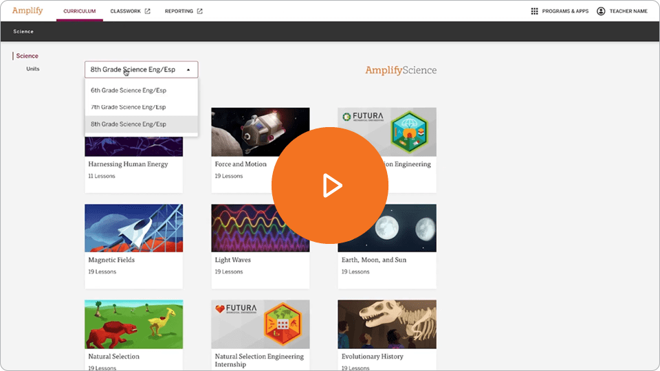 Amplify Science 6–8