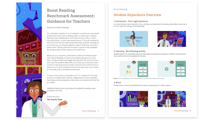 Boost Reading Benchmark Assessment