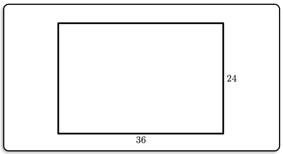 An interactive screen where students enter a number and see if it's a factor of the width and height of a rectangle.