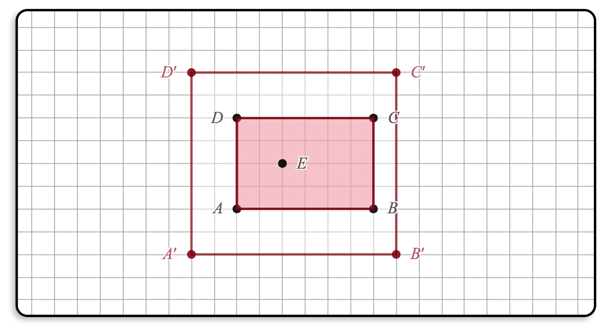 A rectangle with sides that aren't proportional.