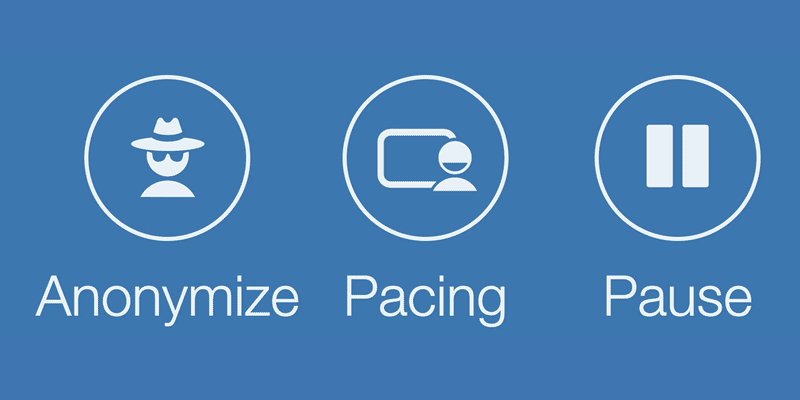 Animated GIF where someone clicks Pause and then GROAN appears.