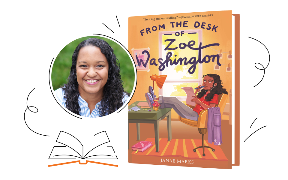  A conversation with Janae Marks, author of From the Desk of Zoe Washington
