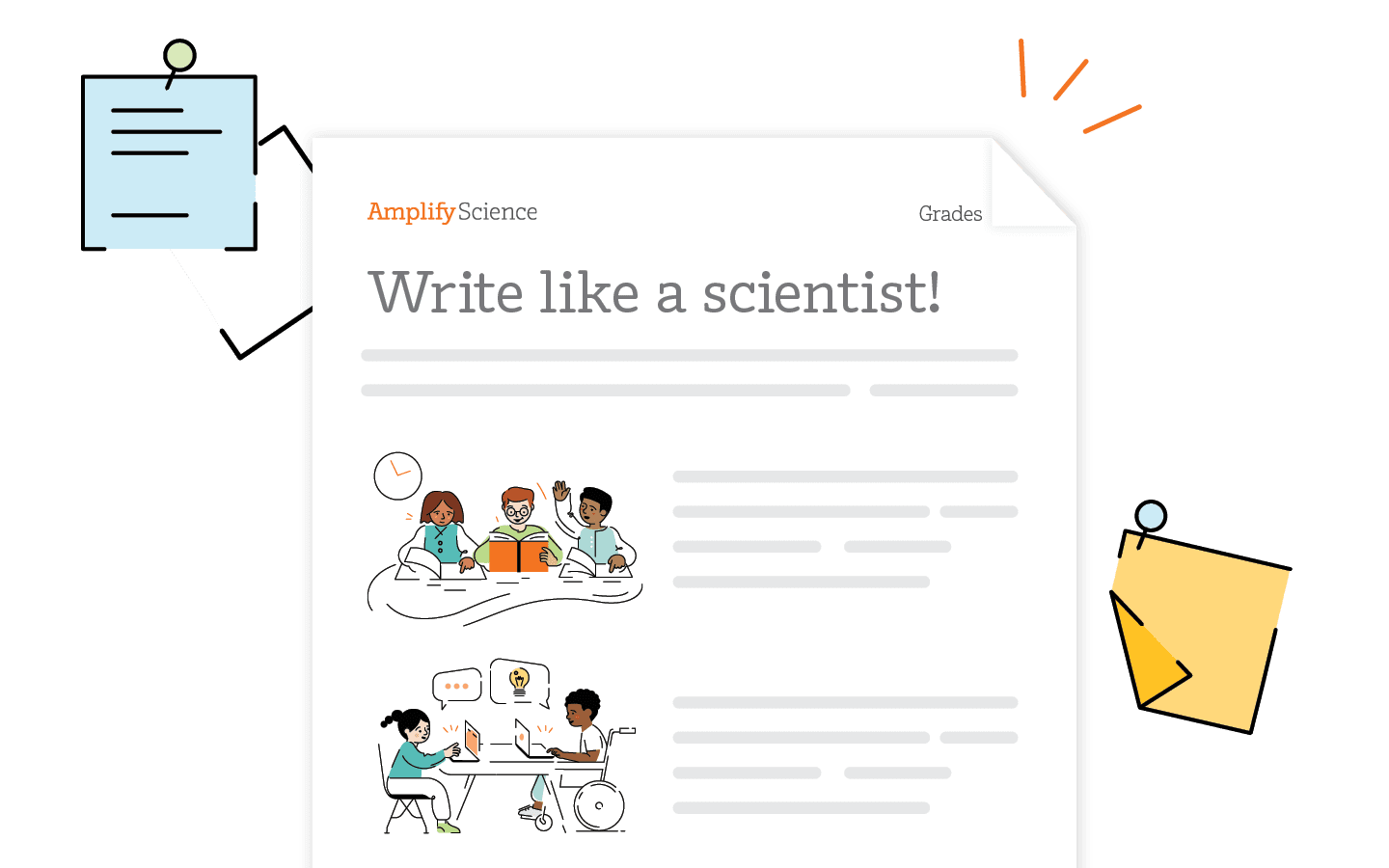 Write like a scientist classroom poster
