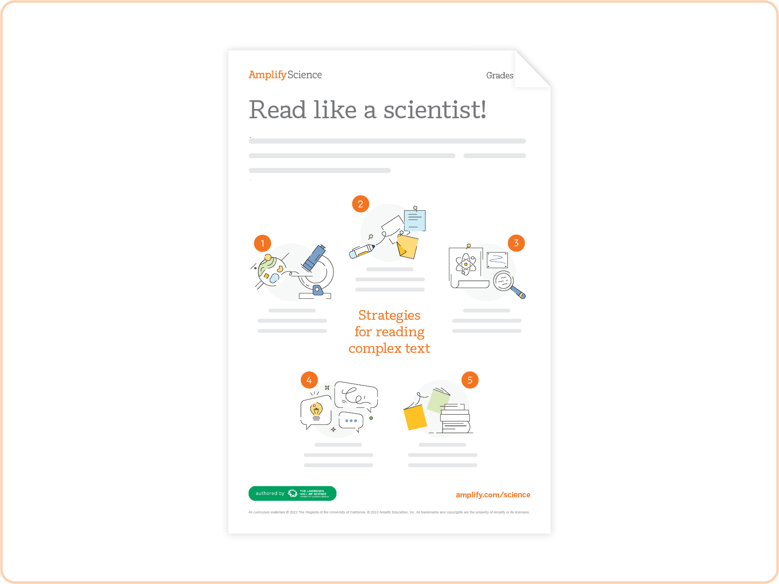 Free science poster: read like a scientist