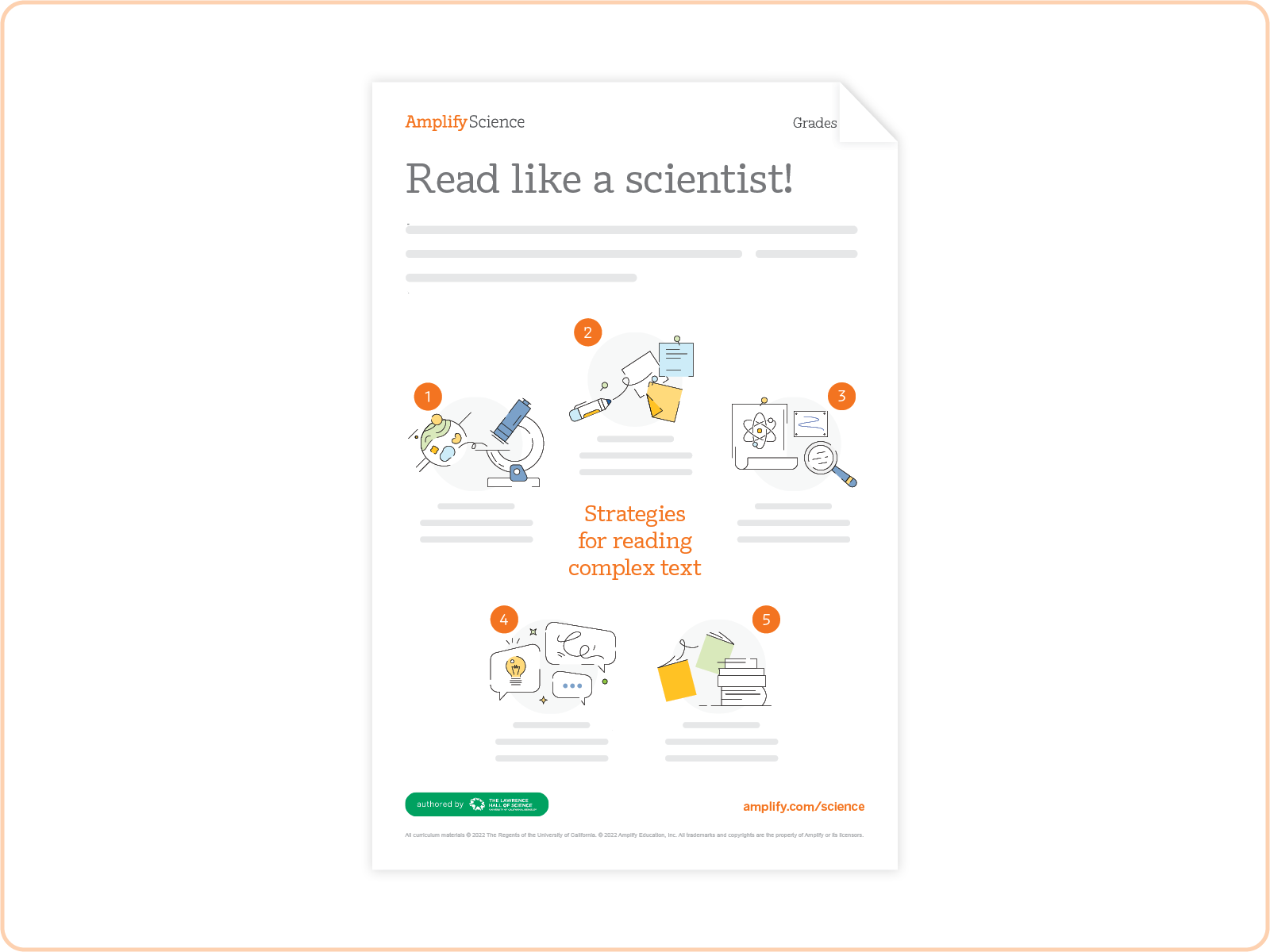 Free science poster: read like a scientist