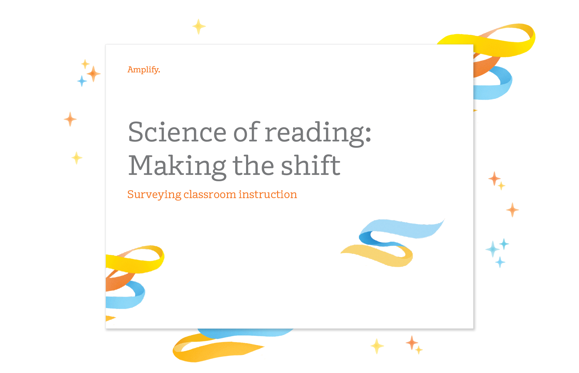 Amplify Science of Reading eBook